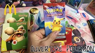 POCHETTES POKEMON MCDONALD'S PRESENTATION ET OUVERTURE BOOSTERS MCDO 2022