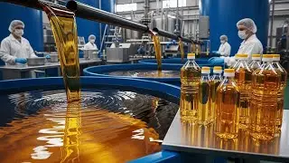 Inside the Edible Oil Processing Factory &ndash; Full Process How Million-Dollar Oil Is Made