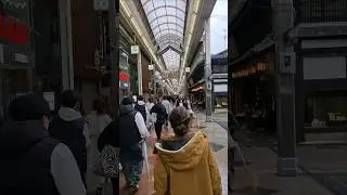 Famous street in Kyoto on a raining day- feel the vibe, check the cool stores, watch the fashion