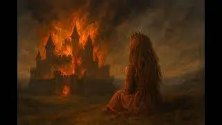 The Princess Outside the Burning Castle #music #orchestra #castle #lifeisbutadream #networking 