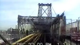 BMT Myrtle Av Line: R42 M Train Ride to Metropolitan Avenue (12/27/2000)