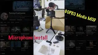 Gopro Media MOD lets me hook up an external Mic         #truecountry