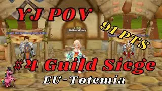 Flyff Universe - Guild Siege YJ POV Guild War Totemia 09.07.22 - Best MMO 2022