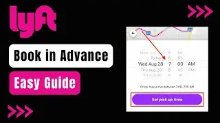 How to Book Lyft in Advance !