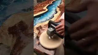 Amazing table  #epoxydesign #wood #epoxyresinart #epoxyworld #epoxy #woodworking
