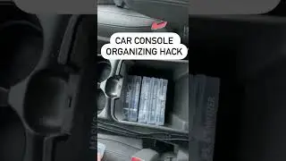 Car Console Organizing Hack #shorts