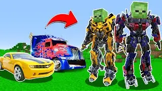 TRANSFORMERS HAYATI 😱 - Minecraft