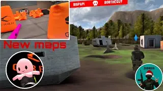 New update inside paintball playground! New maps and markers 