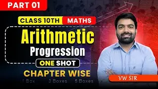 Arithmetic Progression Class 10 Part 2 | One Shot | VW Sir
