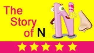 Alphabet Songs - Story Of Letter N for Nursery Kids