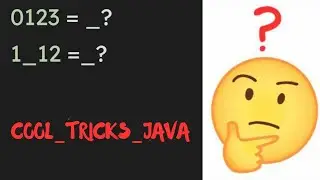 cool tricks || java || coding || variable declaration