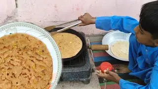 I made Aloo Paratha, which was very delicious| Alo paratha recipe| village cooking| Saim village coo