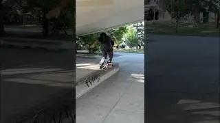 Half cab crooks from Dmoney$$$ at Sunnyside #skateboarding #calgary #skatepark