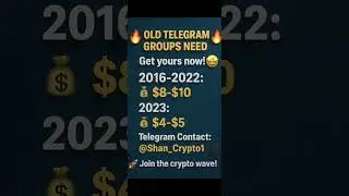 How to Sell Your Old Telegram Group Fast | Instant Payment #shorts #telegrambot