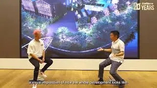 CEO Mark Yip and Project Lead IC John Cheong at Rivi&egrave;re