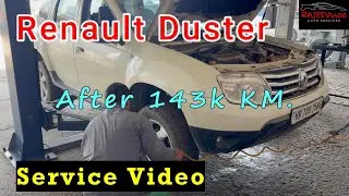 Renault duster Service After 143k KM.| Kitna Kharcha Aaya?