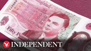 New Alan Turing &pound;50 note design revealed