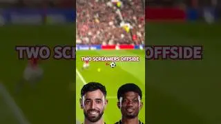 VAR DENIES IT! AMAD DIALLO & BRUNO FERNANDES &mdash; TWO SCREAMERS OFFSIDE VS MAN CITY 🚩 #shorts #manutd