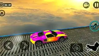 Extreme Impossible Stunt Car Tracks Master - Mega Ramp Dodge Challenger  - Android Gameplay #6
