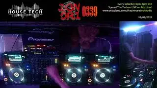 D3N0R1 - Spread The Techno 0339 HouseTech Radio Live