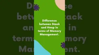 Role of Stack and Heap in Memory Management? 🧠💻 | Java Explained #shorts #Java #StackVsHeap