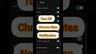 How to Turn Off Site Notifications on Chrome 🔕🚫 | Stop Annoying Pop-Ups! #Shorts #ytshorts #tech