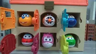 Super Wings Egg Airplane Garage Dispatch! Toys 슈퍼윙스 에그 비행기 차고지 출동! 장난감