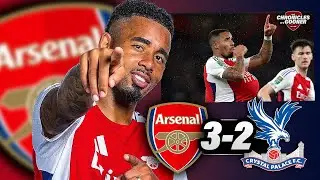 ARSENAL 3-2 CRYSTAL PALACE: Jesus scores hat-trick to book Gunners' place in the last four!