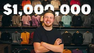 12 Months To A Million Dollar Clothing Brand [Step By Step]