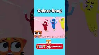 Colors Song | Animal Songs For Kids | Toby And Friends #shorts
