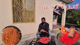Aaj hum ny Gajrela Banaya ||Gajar ka halwa || Mansoor jatt