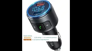 VicTsing V5.0 Bluetooth FM Transmitter