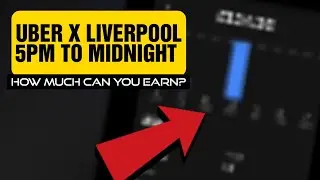 Uber X Liverpool - 5pm to Mightnight shift, how much can you earn?