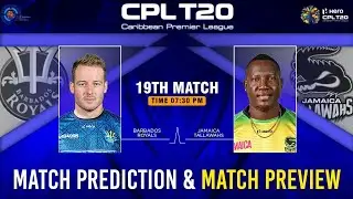 Barbados Royals vs Jamaica Tallawahs CPL 2022 19th Match Prediction |BR vs JAM
