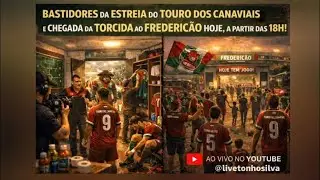 AO VIVO  AGORA BASTIDORES DAS TORCIDAS CHEGANDO PARA ESTREIA DO TOURO NA S&Eacute;RIE A2 2026