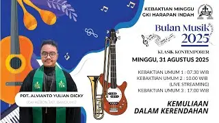 Kebaktian KU 1 Minggu Dalam Rangka Bulan Musik, 31 Agustus 2025