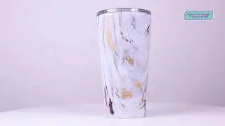 Full wrap Stainless Steel Tumbler 16oz with custom image by water transfer