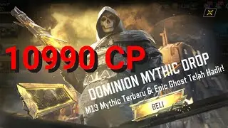 10990 CP 🌟 Full Spin Dominion Mythic Draw | M13 Mythic Weapon & Ghost Azrael | Call of Duty Mobile