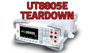 Excellent Build Quality Inside The UNI-T UT8805E Teardown | Voltlog #481
