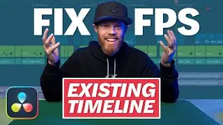SOLVED! Can&rsquo;t Change Timeline Frame Rate in DaVinci Resolve 17