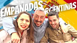 Espa&ntilde;oles comen por primera vez EMPANADAS ARGENTINAS/@kagomeignis @CGPANTHHER @cosasderafayoutube