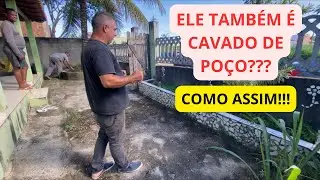 Ele mesmo marcou ele olha só oque aconteceu…#pocoartesiano #centraldospoços #agua #obra