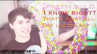 Dan Howell// HAPPY BIRTHDAY!