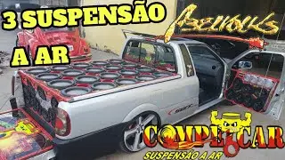 SAVEIRO COMPETCAR, 3 TIPOS DE SUSPENSAO A AR , SOM ABELVOLKS