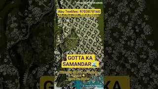 GOTTA KA SAMANDAR | BRIDAL GOTTA COLLECTION 2025  | HYDERABAD #gottawork #fyp #new #viral