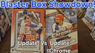 2025 Topps Update vs Update Chrome! (Blaster Box Showdown)