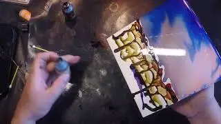alcohol ink art demo