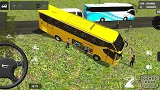 BUSSID Season 2 &ndash; Part 59 🔥 | No Brake Challenge on Steep Mountain Road 😱 couch bus simulator India 