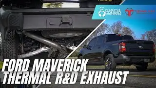 Модернизация выхлопной системы Maverick 2025: Тепловые исследования и разработки Cat-Back (БЕЗ ДР...
