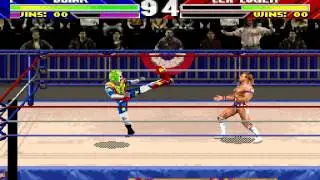 WWF WrestleMania - The Arcade Game Super Nintendo Gameplay ZSNES